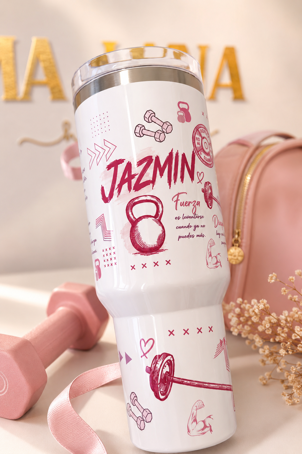 Vaso térmico personalizado con asa 1183 ml